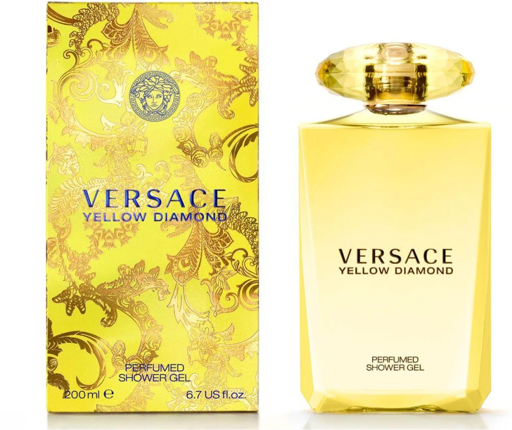 "Versace Geltona Diamon" vonios ir dušo želė 200ml