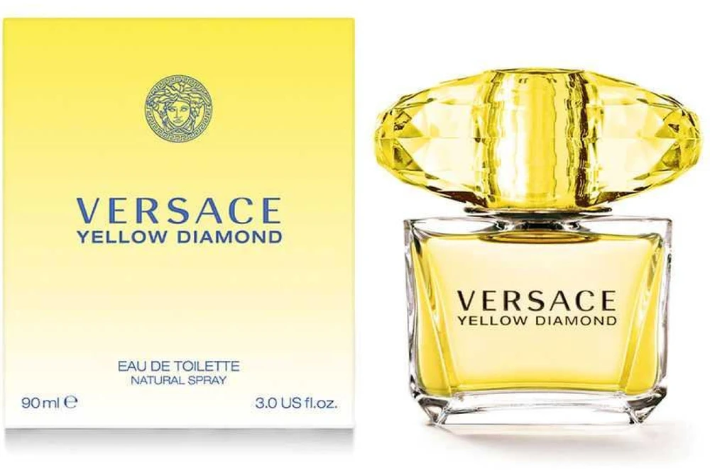 Kvepalai moterims Versace Yellow Diamond EDT, 90 ml