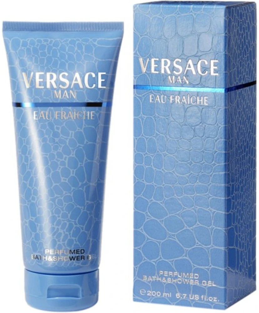 Versace Man Eau Fraiche Dušo želė parfumuota dušo želė vyrams, 200 ml