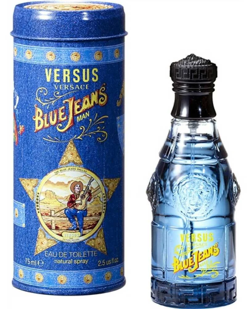Kvepalai vyrams Versace Blue Jeans EDT, 75 ml