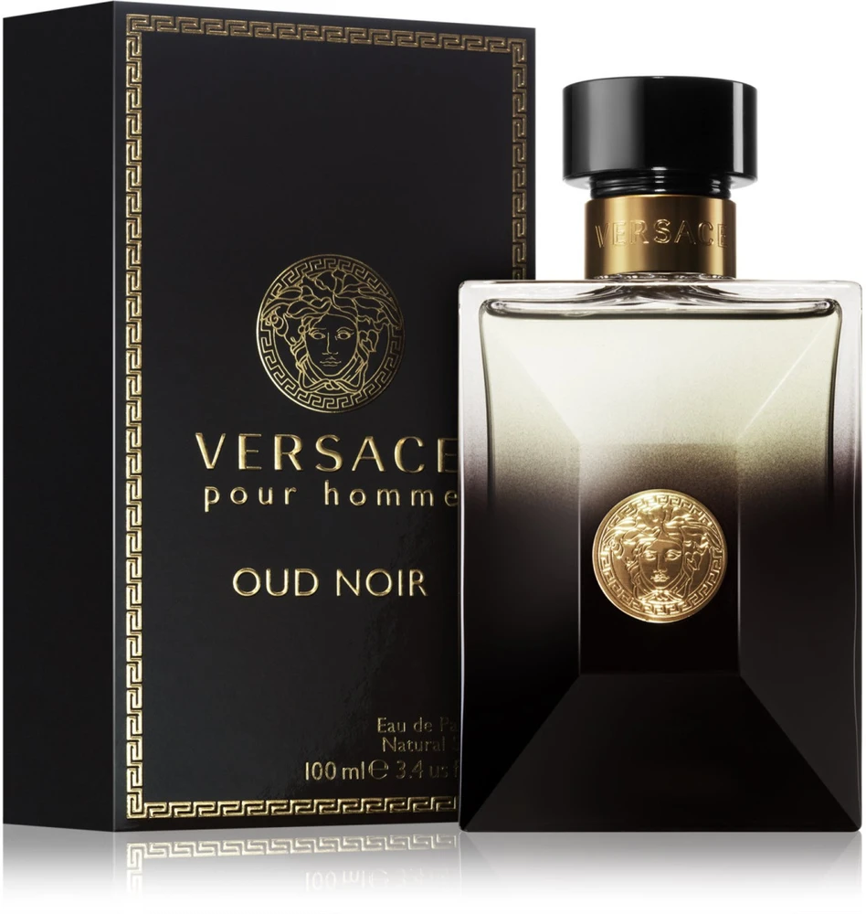 Versace Pour Homme Oud Noir EDP parfumuotas vanduo vyrams, 100 ml