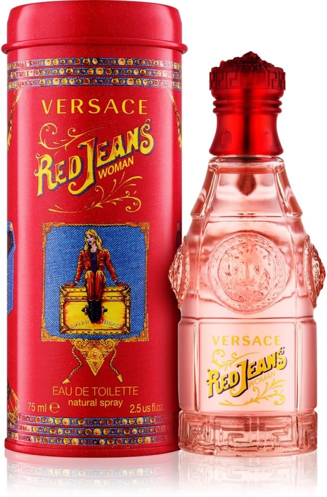 Kvepalai moterims Versace Red Jeans EDT, 75 ml