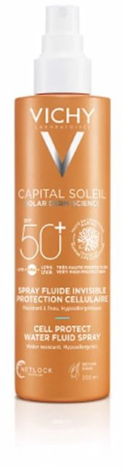 L'Oreal Vichy "Capital Soleil" purškiamasis purškiklis "Invisible Protection Cellulaire" 200ml