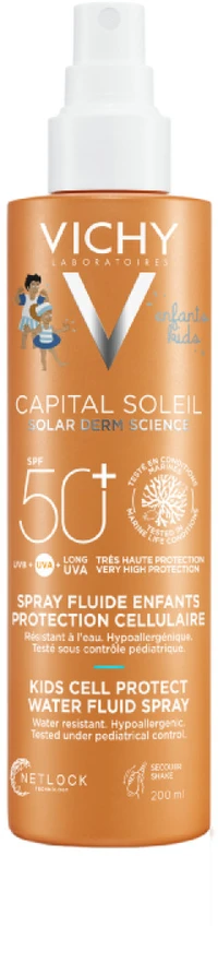 "Vichy Soleil Cell Protect Kids" apsauginis kremas nuo saulės vaikam 200ml