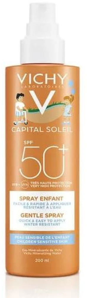 Vichy Children's Sun Purškiklis SPF 50 apsauginis purškiklis nuo saulės vaikams, 200 ml