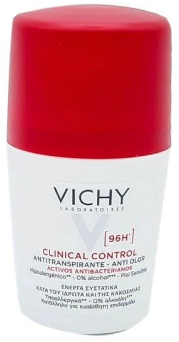 Vichy Clinical Control Deodorant 96 h rutulinis dezodorantas, 50 ml