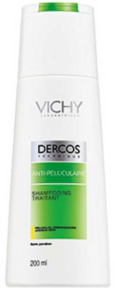 Vichy pleiskanų šampūnas sausiems plaukams Dercos, 200 ml