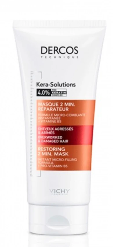 "Vichy Dercos Kera-Solutions" atkuriamoji 2 minučių plaukų kaukė 200ml