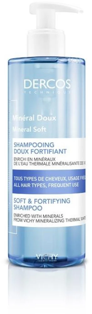 Vichy Dercos Mineral Soft šampūnas 400ml