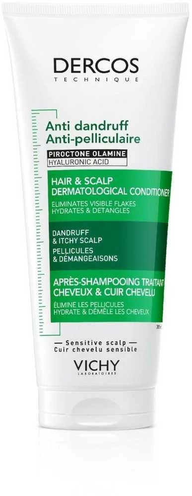 Vichy Dercos Nuo pleiskanų Hair & Scalp Dermatological Conditioner kondicionierius nuo pleiskanų, 200 ml