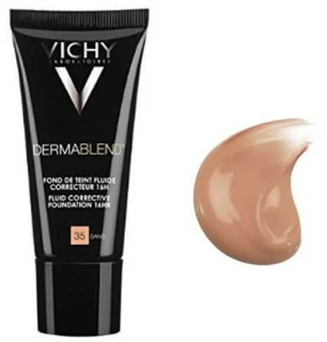 Korekcinis makiažo pagrindas Vichy Dermablend, 35 Sand, 30 ml