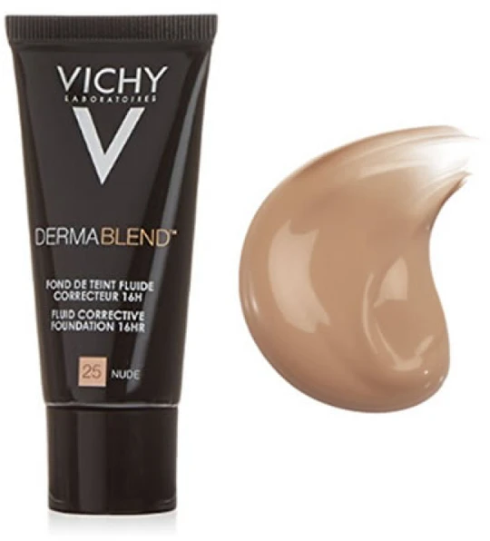 Vichy Dermablend Korekcinis pagrindas, 16h 25 Nude 30ml