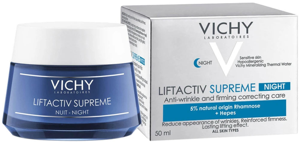 "Vichy Liftactiv Cxp Night" naktinis veido kremas 50ml