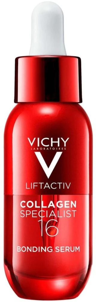 Vichy Liftactive Collagen Specialist 16 Bonding Serum senėjimo požymius mažinantis veido serumas, 30 ml