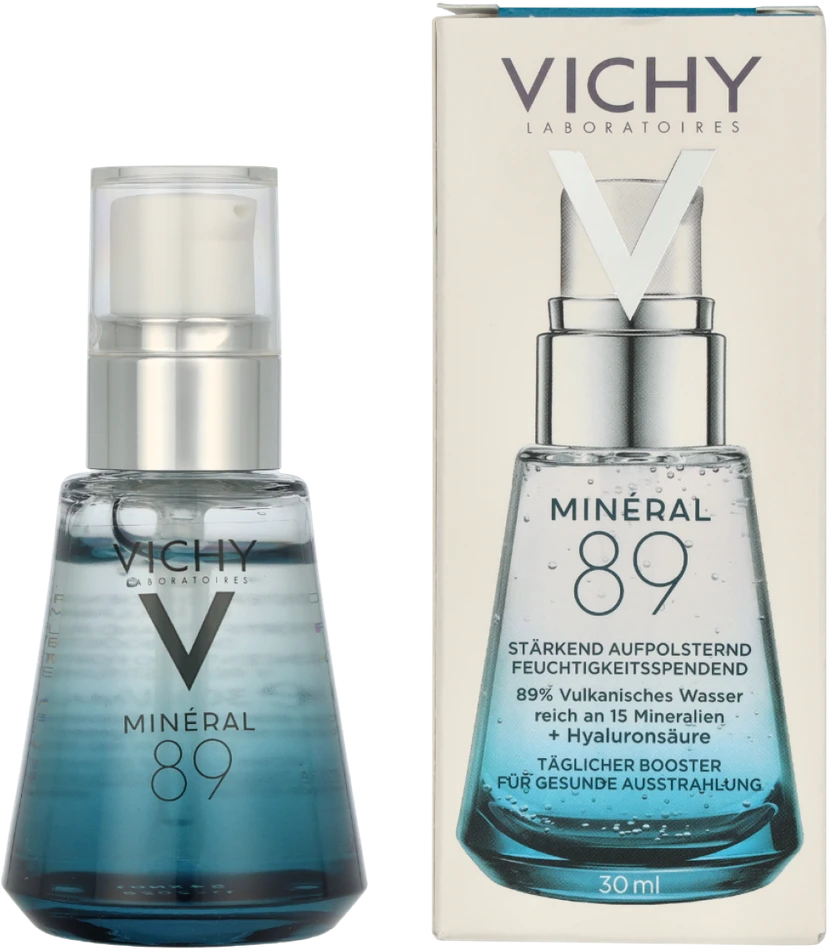 L'Oreal Vichy Mineral 89 Fortifying & Plumping Daily Booster kasdienis veido serumas, 30 ml
