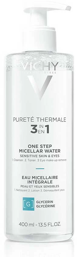Vichy mineralinis micelinis veido kremas „Pureté Thermale“ jautriai odai (mineralinis micelinis veido kremas „Vanduo“), 200 ml