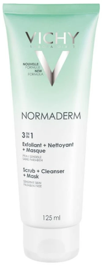 "Vichy Normadem 3 in 1" valiklis 125ml