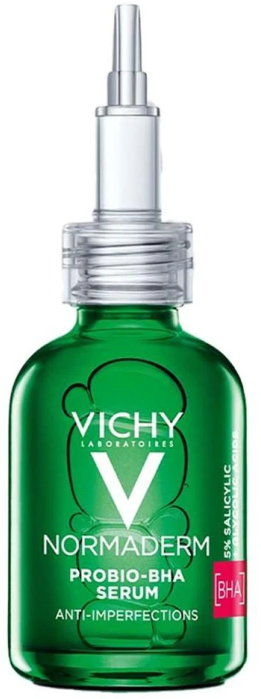 Vichy Normaderm Probio-BHA Serumas serumas aknės pažeistai odai, 30 ml