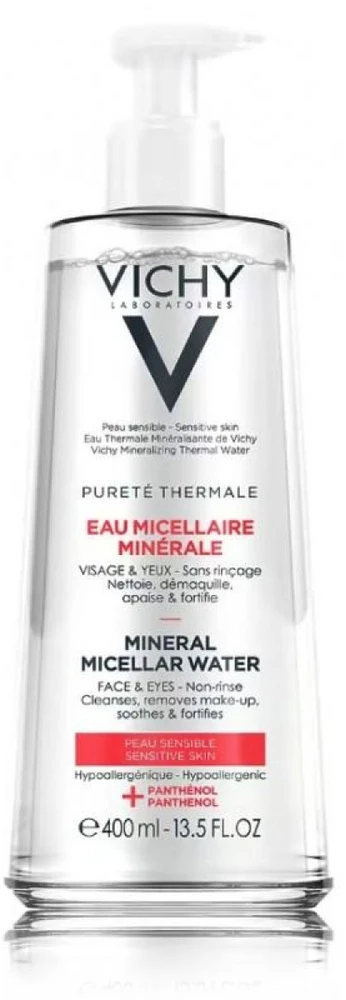 "Vichy Pureté Thermale" micelinis vanduo "Mineral Sensitive Skin" 400ml