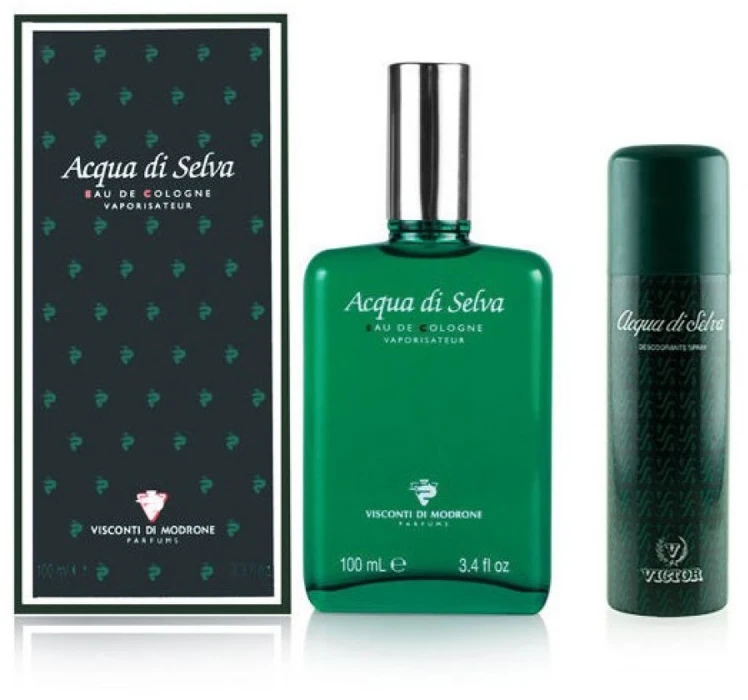 2 dalių rinkinys vyrams Victor Acqua Di Selva Eau De Toilette Purškiklis , 100ml