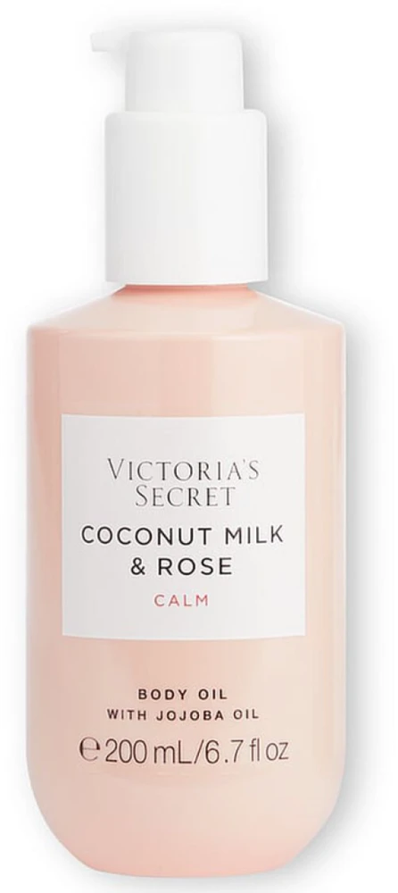 Victoria Secrets Victoria´s Secret Kokosų Pienelis & Rose Calm Conditioning Kūno Aliejus kūno aliejus, 200 ml