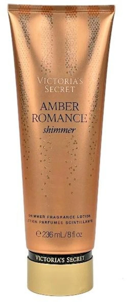 Victoria Secrets Victoria Secret Amber Romance Shimmer Fragrance Lotion kūno losjonas, 236 ml