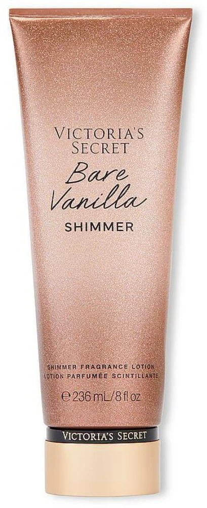 Victoria Secrets Victoria Secret Bare Vanilla Shimmer Fragrance Lotion kūno losjonas, 236 ml