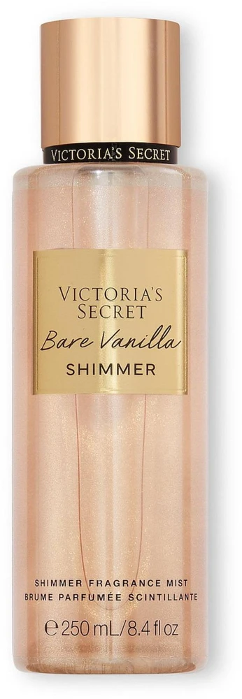 Victoria Secrets Victoria's Secret Bare Vanilla Shimmer kūno dulksna, 250 ml