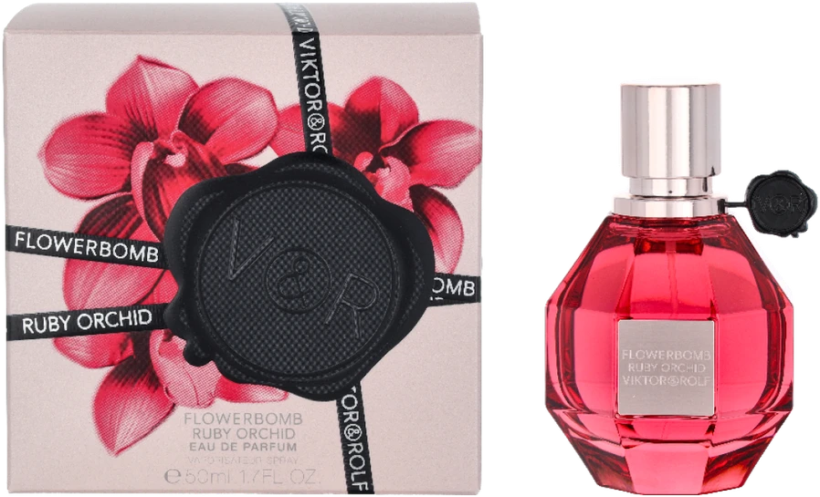 Viktor & Rolf Flowerbomb Ruby Orchid EDP parfumuotas vanduo moterims, 50 ml
