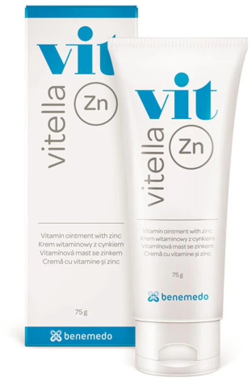 Vitella zn kremas su cinku, 75 ml