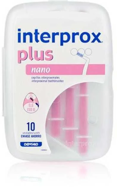 "Vitis Interprox Plus Nano" dantų priežiūros priemonė 10 vienetų