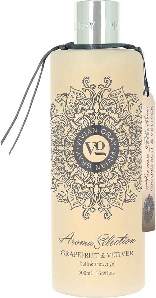 Vivian Gray Aroma Selection Grapefruit & Vetiver Dušo želė dušo gelis, 500 ml