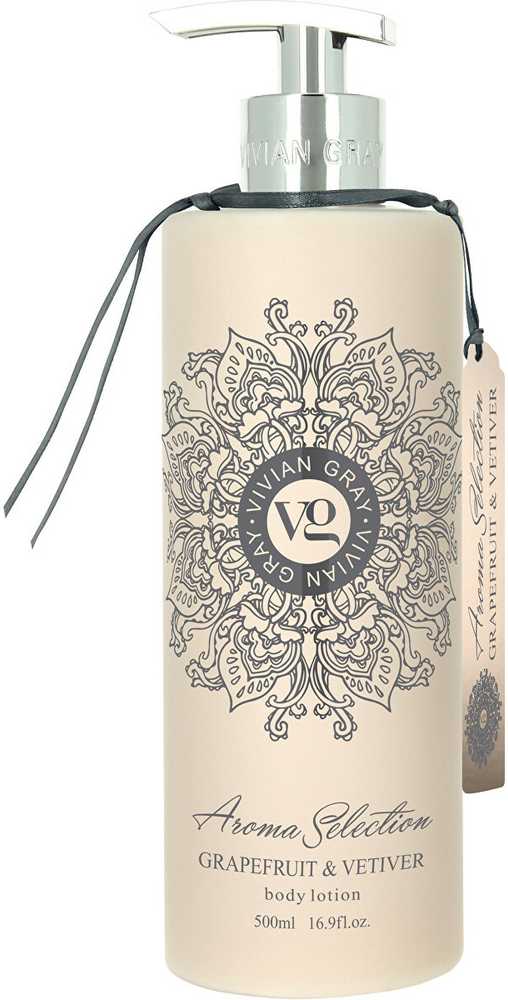 Vivian Gray Body lotion Aroma Selection Grapefruit & Vetiver ( Losjonas kūnui), 500 ml