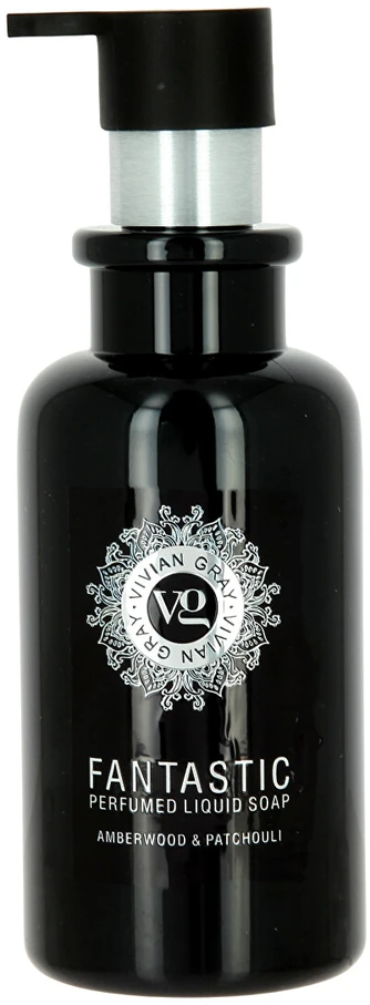Vivian Gray skystas rankų muilas „Fantastic Amberwood & Patchouli“ (kvapusis skystas muilas), 300 ml