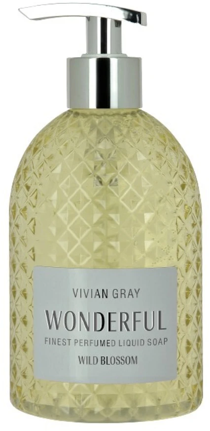 Vivian Gray Wonderful Baltas Blossom Liquid Soap skystas muilas, 500 ml