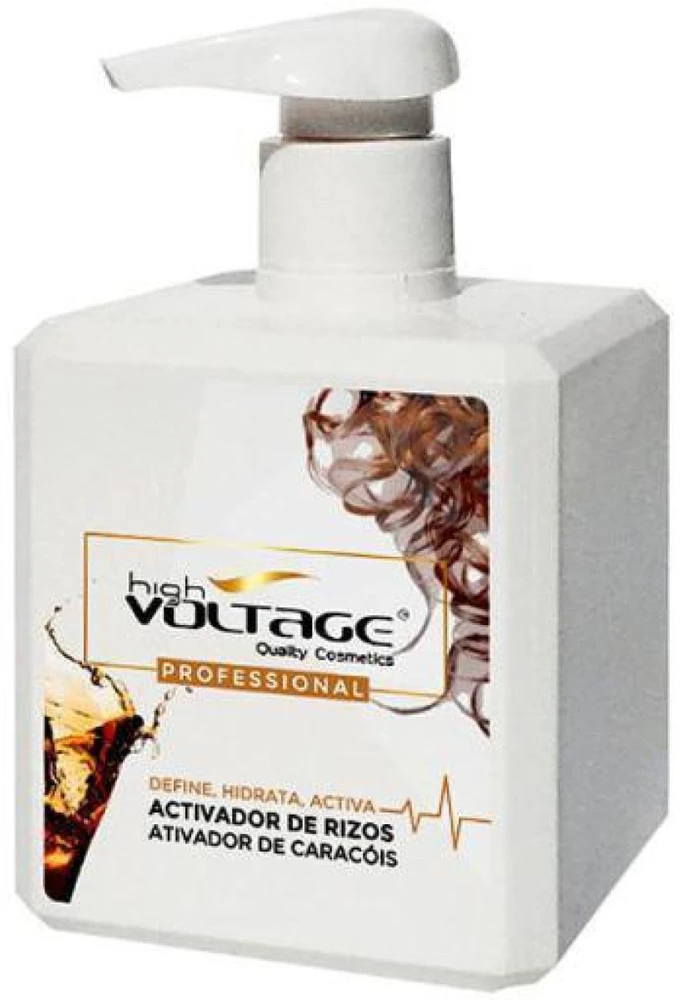 Voltage Cosmetics Voltage Prof Defined Curl Activator Kreminė gelinė plaukų priežiūros priemonė garbanotiem plaukam 500ml
