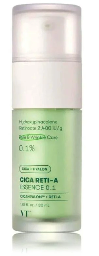 VT Cosmetics Cica Reti-A Essence 0.1 veido esencija su retinoliu, 30 ml