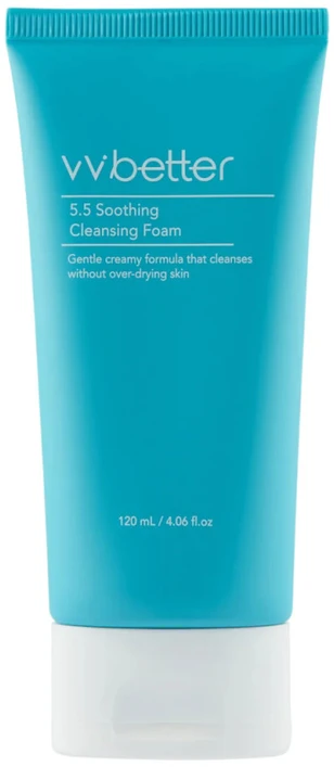 VV Better Gentle Soothing & Cleansing Cleansing Foam, 120 ml