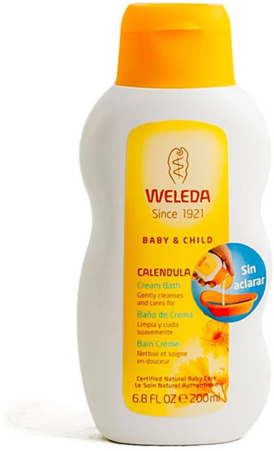 "Weleda" kreminė medetkų prausimosi priemonė kūdikiams 200ml