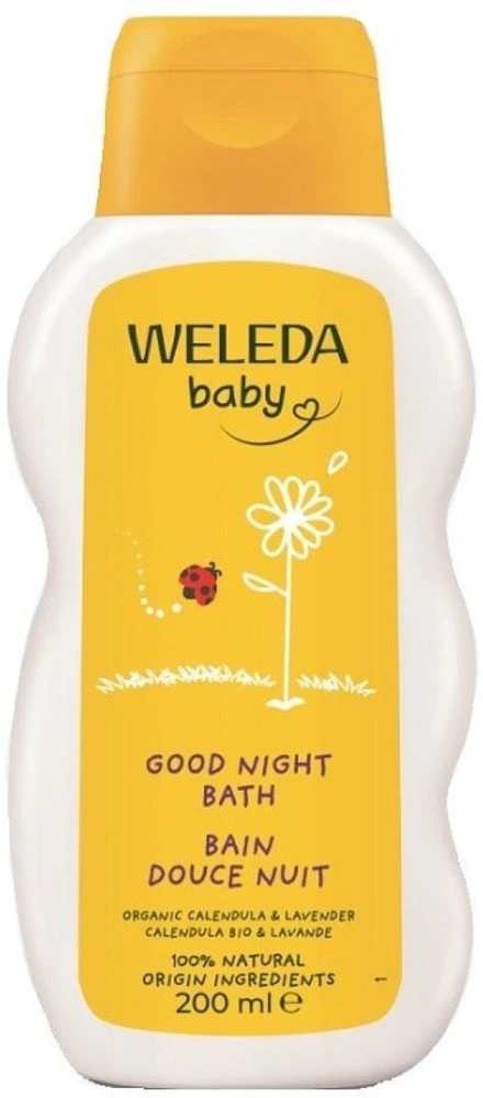Weleda Baby Good Night Baby Bath dušo želė vaikams, 200 ml