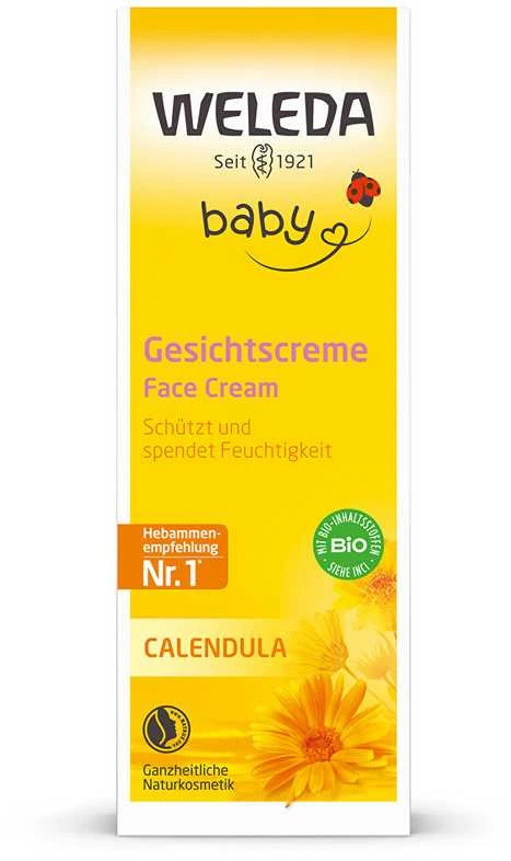 Weleda Calendula Face Kreminis, 50 ml