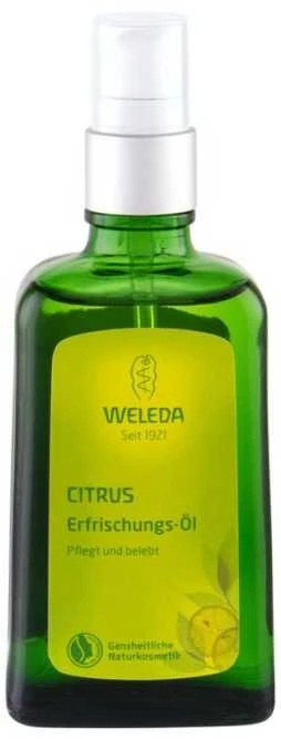 Weleda Citrus gaivinančiojo kūno aliejaus moterims, 100 ml