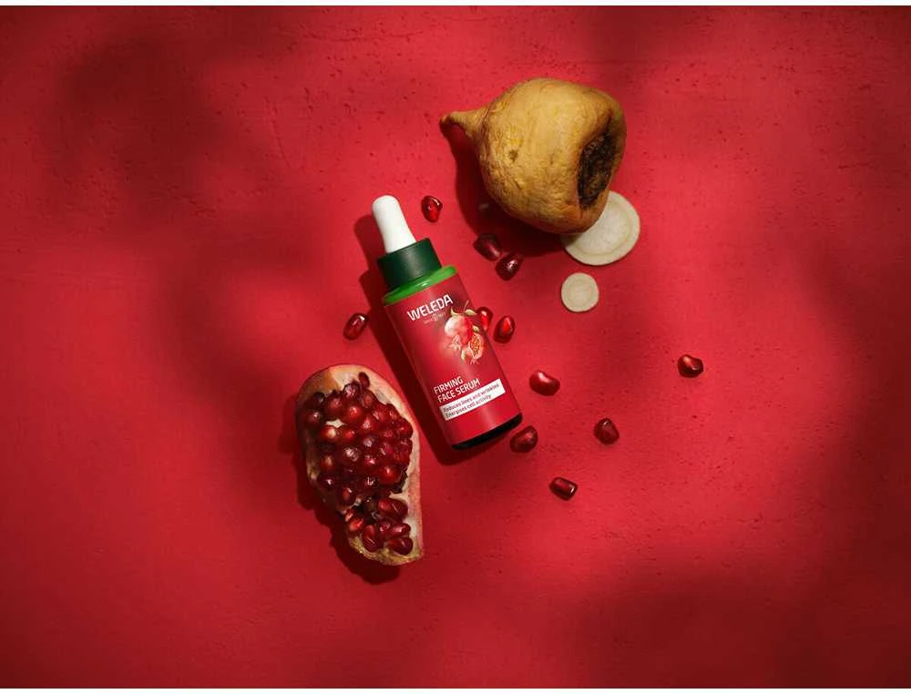 Weleda stangrinamasis serumas su granatų ir maca peptidais (stangrinamasis veido serumas), 30 ml