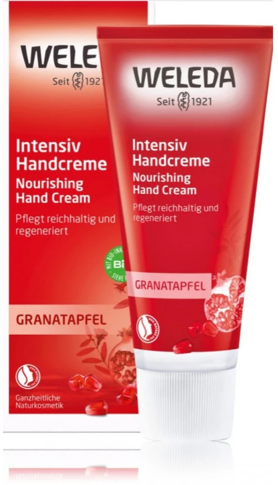 Weleda Pomegranate maitininantis Hand Kreminis rankų kremas, 50 ml