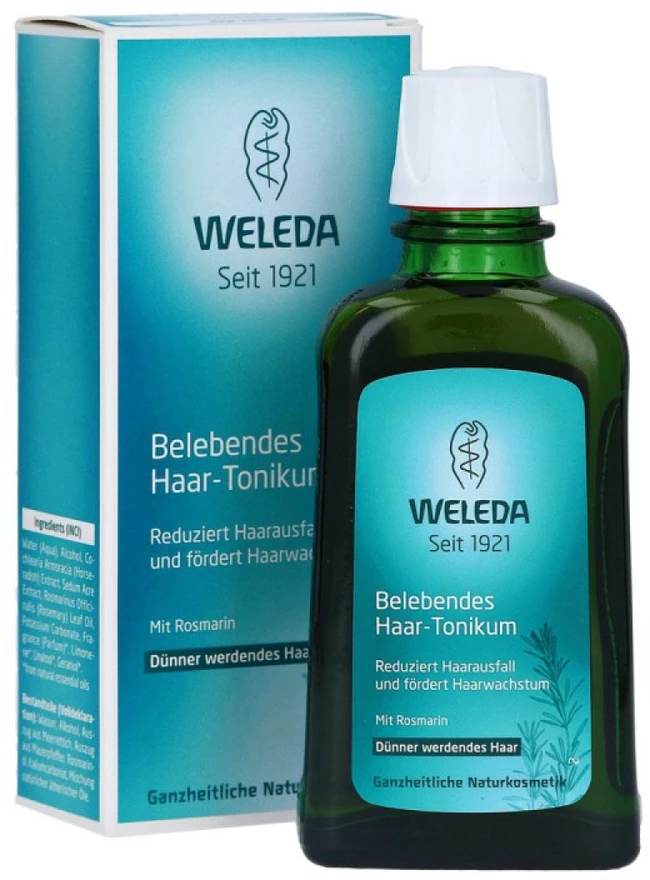 Weleda Revitalising Hair Tonikas plaukus stiprinantis ir slinkimą stabdantis tonikas, 100 ml
