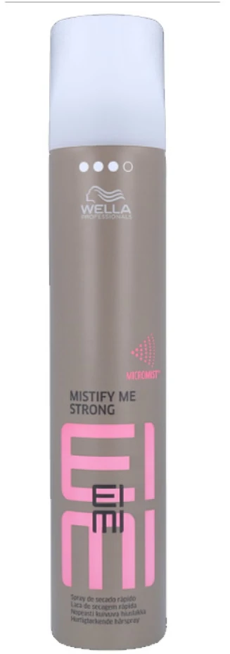 "Wella Eimi Mistify Strong Fast Drying" lakas plaukams 3 lygio 300 ml