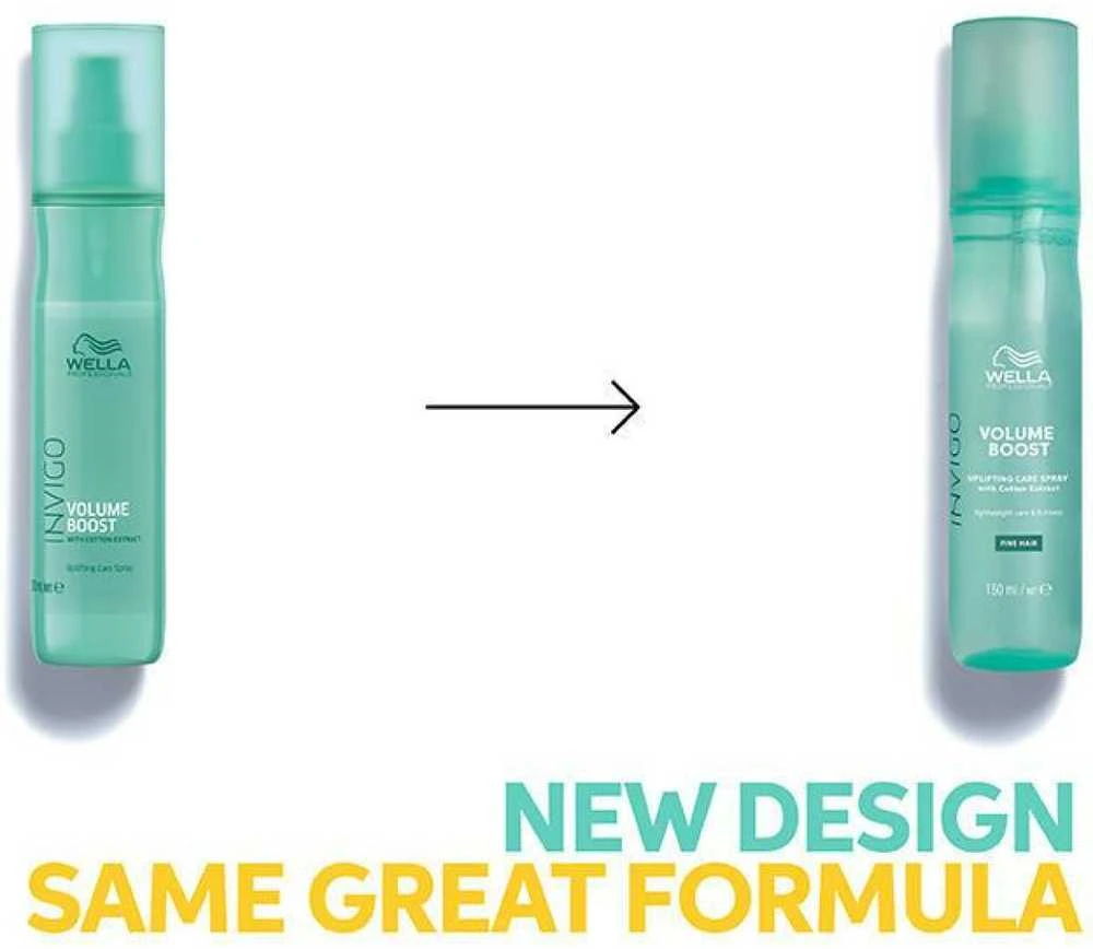 Wella Professionals Invigo Volume Boost Uplifting Care Purškiklis apimties suteikianti purškiamoji plaukų dulksna, 150 ml