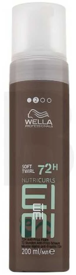 Plaukų putos garbanotiems plaukams Wella Eimi Nutricurls Soft Twirl 72H Putos 200ml