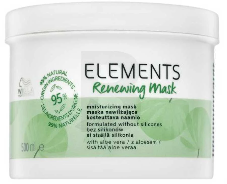 Atkuriamoji plaukų kaukė Wella Elements Renewing Mask 500ml