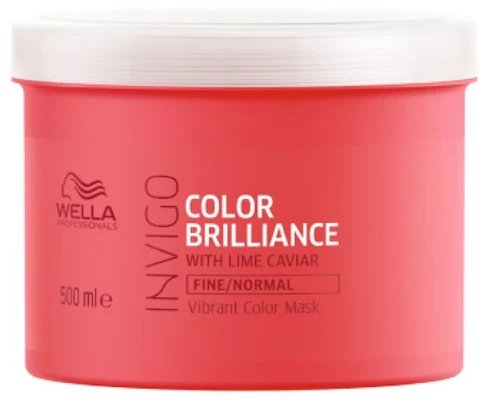 "Wella Invigo Color Brilliance" kaukė ploniems plaukams 500ml